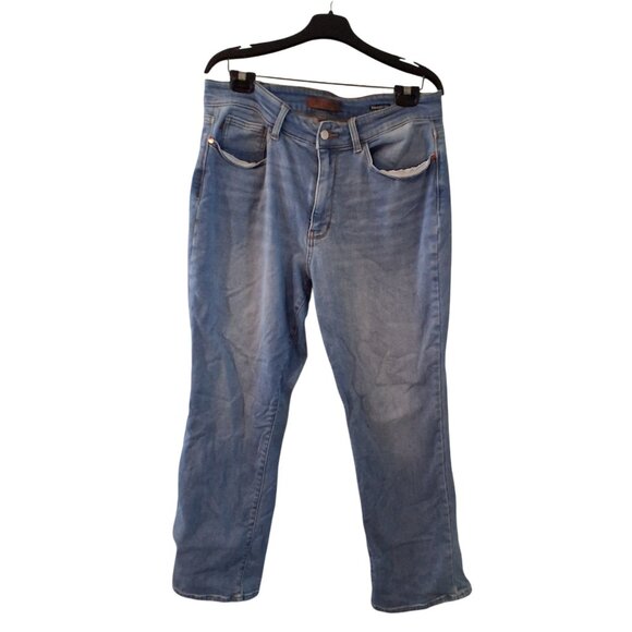 Judy Blue Denim - Judy Blue jeans womens 16W straight fit high rise medium wash